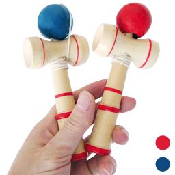 2 cores disponíveis de madeira kendama japonês tradicional jogos de bola clássico mão flexibilidade treinamento bola esportes jogo de bola interior - Image 2