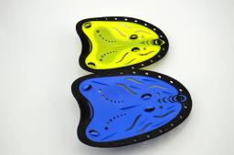 Treinamento profissional de pás de natação, Luvas ajustáveis de silicone, Padel Fins Flippers para homens e mulheres, Kids Learn Gear - Image 4