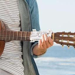 Ajudante de acordes de guitarra prático ferramenta de treinamento de guitarra acessórios de guitarra resistente ao desgaste sistema de aprendizagem de acordes ferramenta de acordes de ajuda de guitarra - Image 3