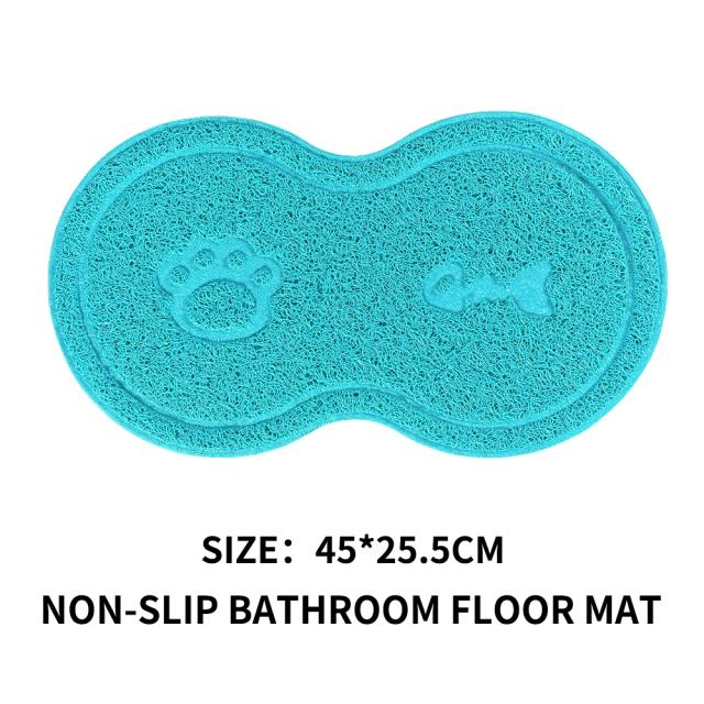 Proteja sua Mesa com os Elegantes e Antiderrapantes Sousplats para Animais de Estimação em Padrão Fish Bone