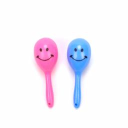 Mini Maracas de plástico para crianças, instrumento musical, brinquedos chocalho, favores de festa de aniversário, presentes do chuveiro do bebê, 20PCs - Image 6