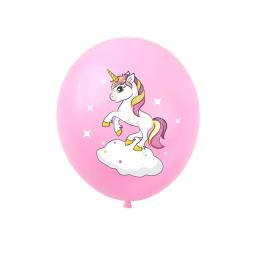 Ptrathy unicórnio balões fontes de festa balão de látex crianças dos desenhos animados animal cavalo flutuador globo chá de bebê decorações de festa de aniversário - Image 5