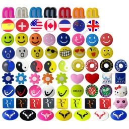 Amortecedor para raquete de tênis, amortecedor, amortecedores de vibração, tênis acessórios, tipos sortidos, 200 pcs - Image 1