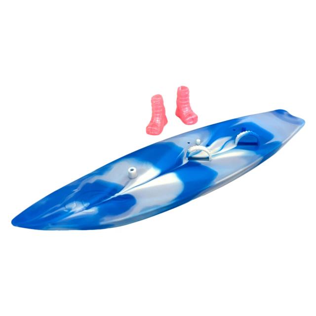 Conjunto Diversão de Verão: Prancha de Surf e Bota Fashion para Boneca Barbie com Brinquedos Esportivos Engraçados