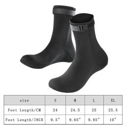 Unisex antiderrapante neoprene Wearable meias leves, snorkeling, caça submarina, mergulho, botas de surf, quente, inverno, homens e mulheres, 3mm - Image 6