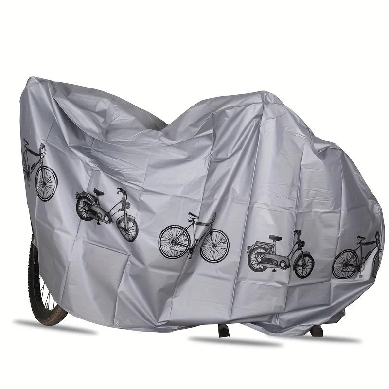 Espessado Bicicleta Engrenagem Raincover, Impermeável, Ao ar livre, Luz do sol, Neve Proteção, Caso MTB, Acessórios de bicicleta - Image 1