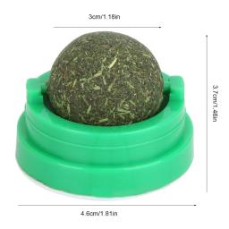 Bola Catnip Catnip Green Pet, Catnip Natural, Alimentação Saudável, Alimentação Saudável, Dentes de limpeza, Suprimentos Cat - Image 4