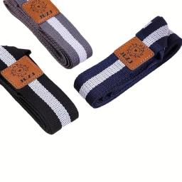 Alça de etiqueta de couro multifuncional para tapete de ioga – Alça elástica para ioga e pilates, perfeita para fitness e treinamento - Image 4
