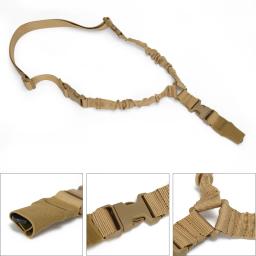 Militar tático único poin arma estilingue alça de ombro rifle corda cinto airsoft equipamentos tiro arma cinto caça acessórios - Image 4