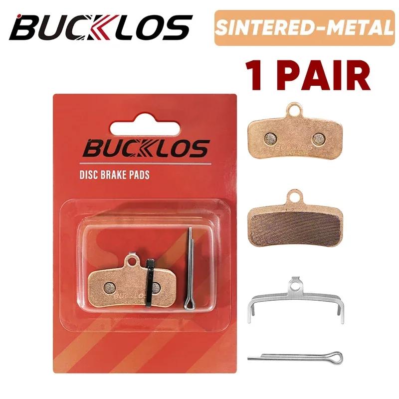 Bucklos pastilhas de freio mtb de metal sinterizado para d02s n03a pastilhas de freio a disco hidráulico de bicicleta metálica peça de mountain bike - Image 1
