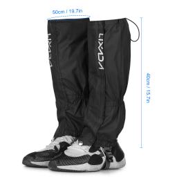 Lixada polainas esqui ao ar livre acampamento caminhadas escalada impermeável neve legging à prova de vento teekking deserto botas de neve sapato capa - Image 2
