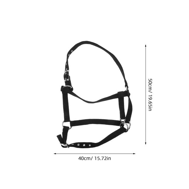 Halter de Treinamento Equestre Infantil em Nylon Ajustável e Durável