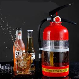 Mão Criativa Pressionada Máquina De Cerveja, Extintor De Fogo, Modelagem De Pistola De Vinho, Máquina De Cerveja De Projecto, Dispensador De Vinho, Mini Dispensador De Água - Image 1