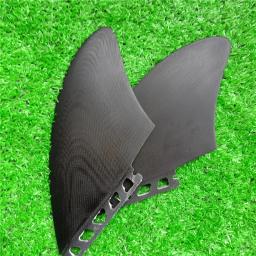 Bilong fut f3 aletas gêmeas xxx grande-preto prancha aletas quilha fin para caixa de fut 2 peças conjunto desempenho de vidro (pg) fin - Image 2