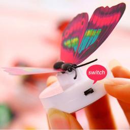 3D Pasteable Butterfly Night Lights, Lâmpadas LED Adesivo de Parede, Criativo DIY, Luz Decorativa, Decoração de Casa, 1-4 Pcs - Image 5