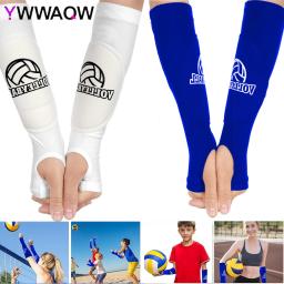 Luvas da luva do braço do voleibol, compressão do antebraço, treinamento, basquetebol, apoio do pulso, protetor da cinta, protetor do braço do esporte, 1 par - Image 1