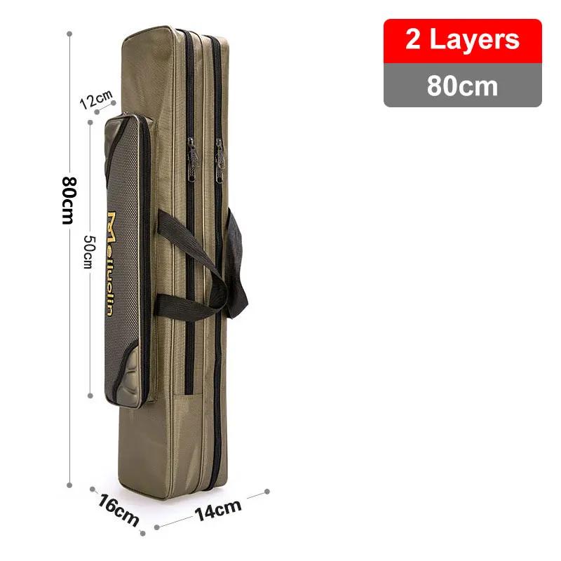 Multifuncional grande capacidade pesca saco, artes de pesca, carretel isca saco, artes de pesca, 2 camadas, 3 camadas, 4 camadas, 80 cm, 90 cm, 100 cm, 120 cm, 125cm - Image 1