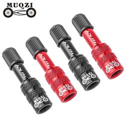 Adaptador de válvula de garfo de bicicleta MUQZI MTB Adaptador de válvula de garfo de ar para válvula Schrader - Image 1