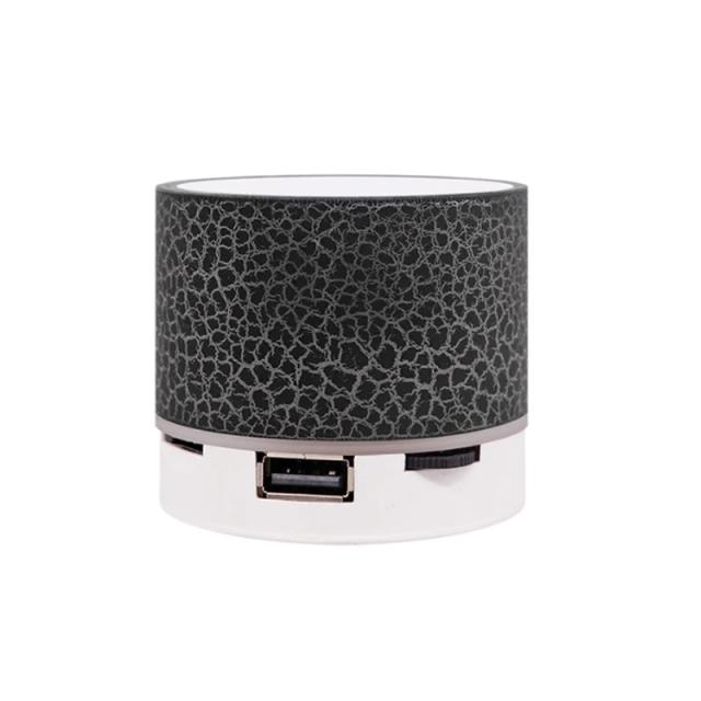 Mini Alto-Falante Bluetooth Portátil com Super Bass, Recarregável e Luzes LED - AICase 2024