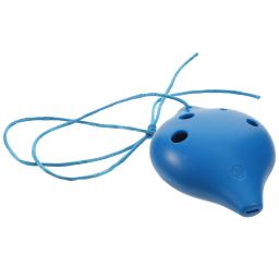 Brinquedo Ocarina Plástico Criativo para Iniciantes, Portátil e Mini Apito para Iniciantes, Instrumento de Sopro, 6 Buracos, Alto, Crianças, Bebé, Modelagem - Image 6