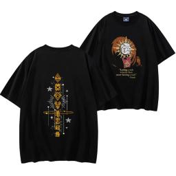 Esquie clair obscur expedição 33 camiseta expedição 33 gráfico engraçado whooo wheee camisa anime jogo inspirado camiseta estética - Image 2