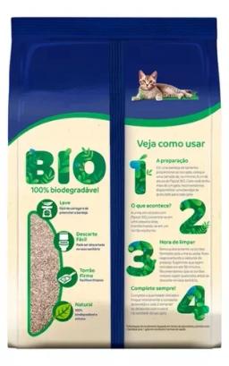Areia Bio Higiene Natural para Gatos, Ideal para Higiene Pessoal, Produtos de Higiene Pessoal, Rede para Cães, 1,8 kg, Pacote 3 - Image 3