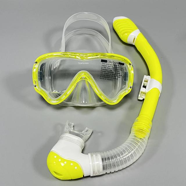 Conjunto de Máscara e Tubo de Snorkel para Crianças em 2023 - Equipamento Unissex para Mergulho e Aventura Subaquática