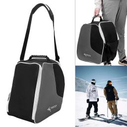 Portátil botas de neve de esqui no gelo saco acessórios profissional sapatos de patinação saco de armazenamento unisex antiderrapante para capacete de esqui óculos luvas - Image 5