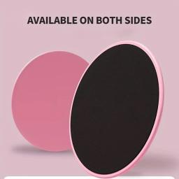 Conjunto de discos deslizantes para ioga e fitness, 2 peças, almofadas deslizantes para treinamento abdominal, modelagem do corpo - Image 6