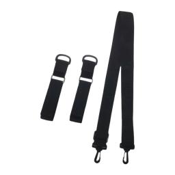 Esqui e pólo transportadora cinta snowboard alça de ombro cinto de fixação leve ajustável para esqui inverno esportes ao ar livre - Image 2