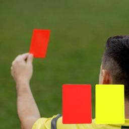 Árbitro de futebol vermelho amarelo cartões pvc árbitro de futebol vermelho e amarelo cartões ferramenta aviso e ejeção cartões - Image 4