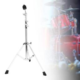 Suporte do tambor com suporte duplo, acessórios de percussão, tripé para estúdio de música, concerto e palco, Drum Stand, Hardware - Image 1