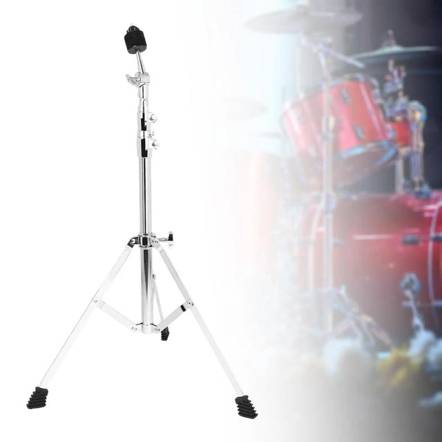 Suporte Duplo para Tambor com Acessórios de Percussão - Tripé Profissional para Estúdio, Concertos e Palcos