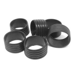 Raquete de tênis Grip, anel elástico, Fix Overgrip, flexível, protetor antiderrapante, envoltórios, ao ar livre, borracha fixa, acessórios, 2 pcs - Image 2