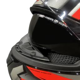 Capacete  FW3 GT Racing Bolt Design Com Narigueira - Image 3