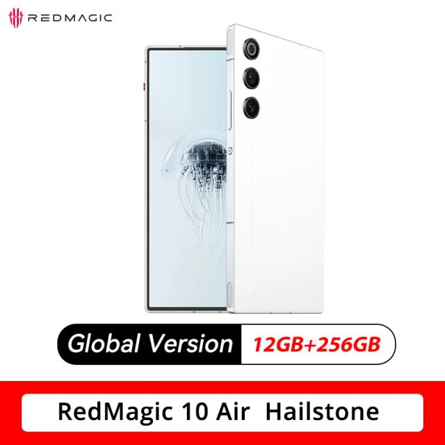 RedMagic 10 Air, Snapdragon 8 Gen 3, versão global, 6,8 polegadas, 50 MP, AMOLED, 120 Hz, 6000 mAh, 80 W com fios, NFC, Smartphone