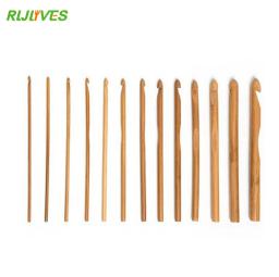 RLJLIVES 12 unidades / conjunto suéter tricô circular alça de bambu ganchos de crochê agulha artesanal de tecelagem suave - Image 2