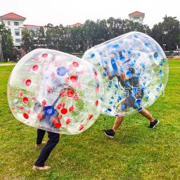 Zorb Balls Bubble Balls para adultos, Body Bumper Balls, Jogos esportivos, Bolas de fitness, Bolas de combate entre pais e filhos, 100cm - Image 2