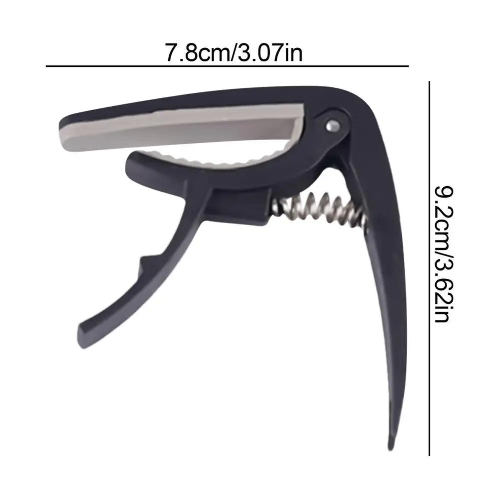 Ajustável Guitar Capo Clip Clamp, Multipurpose Guitar Capo, Banjo Acessórios - Image 1