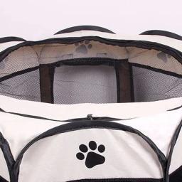 Dobrável portátil octogonal pet tenda, canil durável do cão, cerca da gaiola, abrigo do cachorro, cercadinho exterior e interior, acessórios pet - Image 6