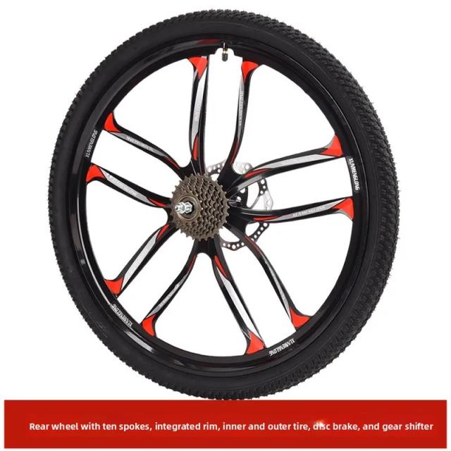 Conjunto de Rodas para Mountain Bike 26" Freio a Disco e V-Brake