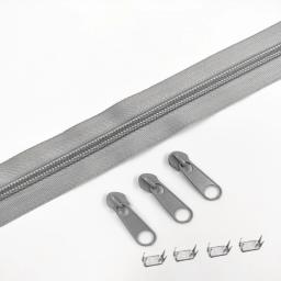 Longo Nylon Zíperes Rolls, Slider Zipper para Alfaiate, Acessórios de Costura, 1 m, 2 m, 3 m, 5 m, 10 m, 4 Pcs, 8 Pcs, 12 Pcs, 20 Pcs, 40 PCes - Image 3