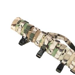 Aljava de flecha de tiro com arco multifuncional saco de seta 1050d à prova dwaterproof água-nylon diferentes maneiras transportar diy para arco caça tiro esporte - Image 3