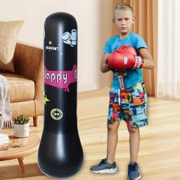 Inflável Bopper Punching Bag com Bounce-Back Action Toys para crianças, presentes - Image 1