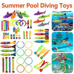 Brinquedos de mergulho para piscina para crianças, criativo esportes aquáticos jogando brinquedo, brinquedos subaquáticos multicoloridos, acessórios de verão - Image 1