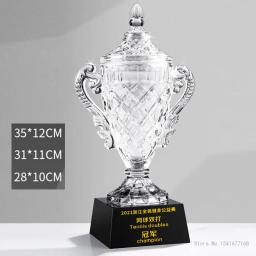Troféu De Cristal Personalizado High Grade Futebol Basquete Esportes Jogo recompensa Decoração Home, Prêmio Comemorativo, Troféu De Pesca - Image 6