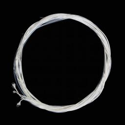 Conjunto de 6 peças para guitarra clássica, peças de cobre prateado, super leve, clássico, claro, nylon, prata - Image 3