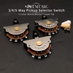 Vintage guitarra captador interruptor, peças musicais, 3-Way, 4-Way, 5-Way - Image 1