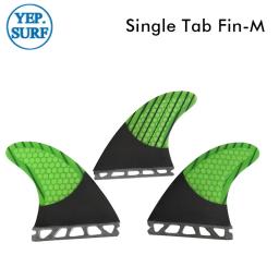 Prancha de Surf Fin para Single Tabs Fin G5 Fibra De Carbono Honeycomb Tamanho M 3 peças por conjunto UPSURF FUTURO Funboard Fin Surf Acessórios - Image 3