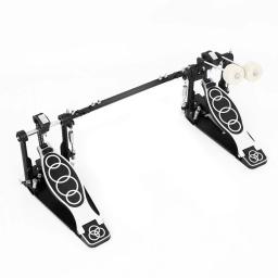 Profissional percussão de tambor Kit de Bateria Dual Driver, malho, tambores eletrônicos, alumínio duplo cadeia pedal, tambor peças acessórios - Image 3